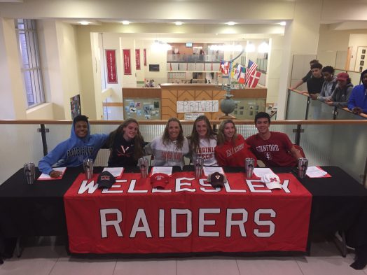 Wellesley HS athletes