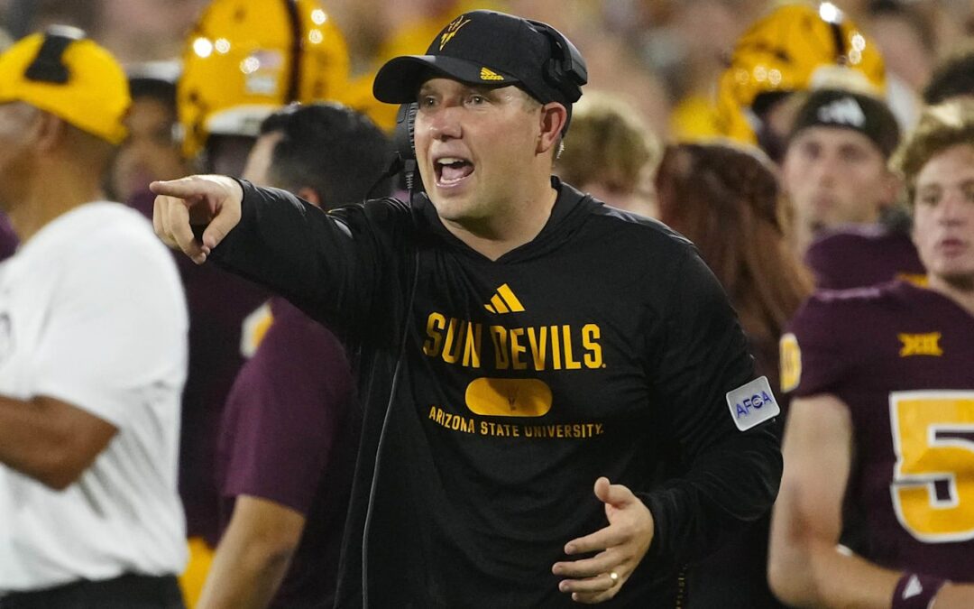 Arizona State coach deserves college football coach of the year award over Notre Dame’s Marcus Freeman