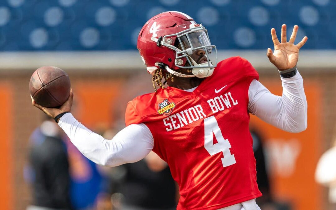 2025 NFL Draft’s most polarizing prospect? After unsteady week at Senior Bowl, it’s Alabama’s Jalen Milroe