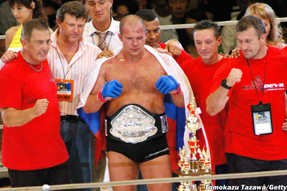 Fedor Emelianenko is one of the most decorated fighters in MMA history.