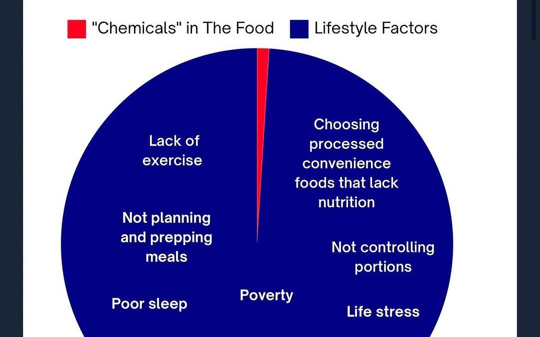 I love this graphic from @dr.adrian.chavez.⁣ ⁣ As he eloquently puts it, neither chemicals in food nor ingredients with …