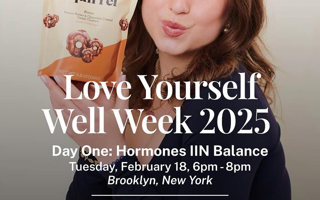 Join us tomorrow! Day one of Love Yourself Well Week is all about nourishing food hormone balance from the inside, out. …