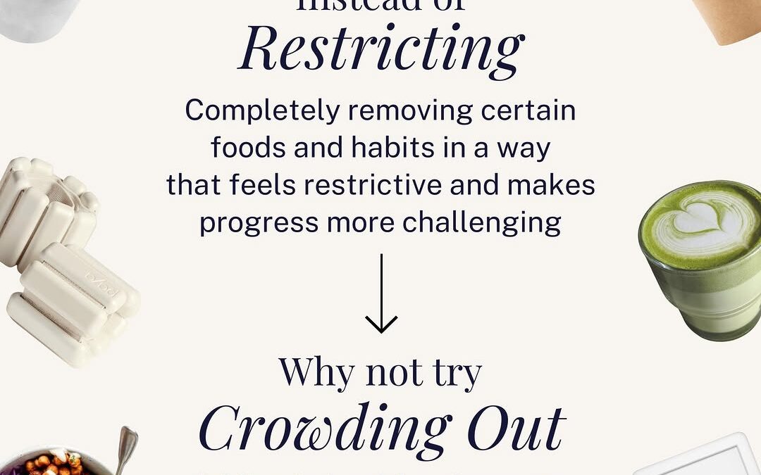 Deprivation is never the road to true wellness. 🚧 That’s why we developed IIN’s core concept of Crowding Out