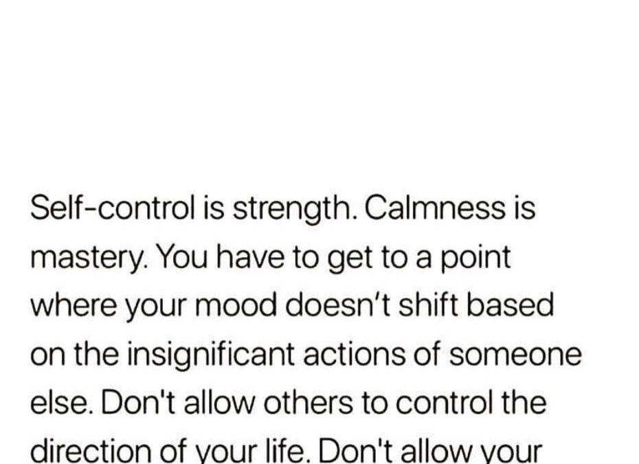 Learn to calm your own storm. ☔️⁠ ⁠ ⁠ Image Credit: Queenbe, Pinterest | #quotes #selfcontrol #Strength #SelfGrowth #Sel…