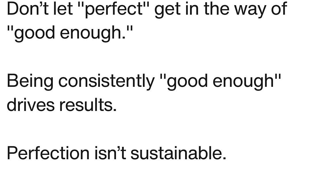 Far too often, people aim for perfection in their nutrition and fitness, consciously or not.⁣ ⁣ Many people aim to avoid…