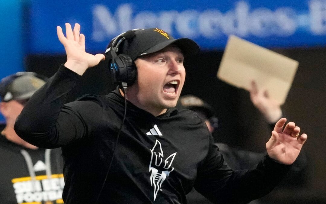 ASU football no longer a ‘sleeping giant’? Kenny Dillingham says team can be ‘blue blood’