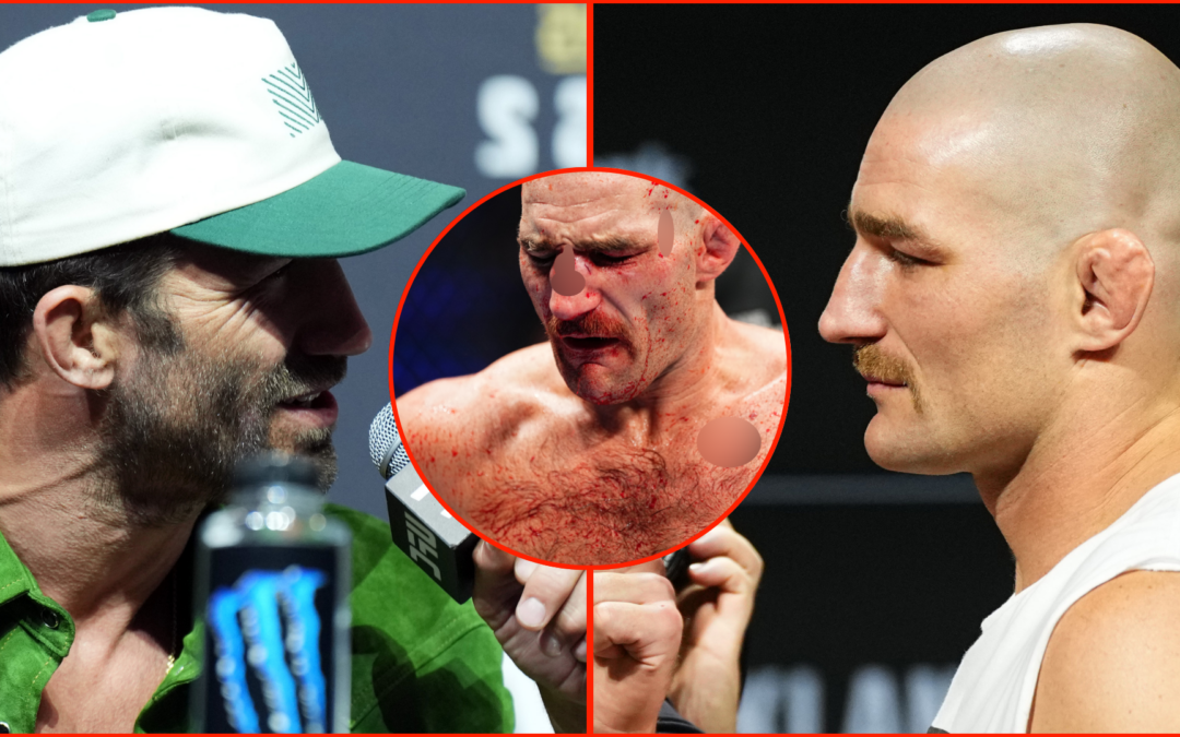 Former UFC champ blasts Sean Strickland for ‘b——- out’ after UFC 312 nose break
