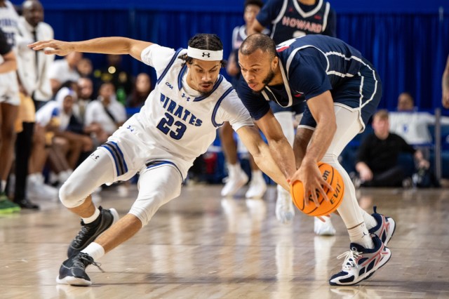 Six years, 2 degrees, many talents: Hampton U’s Dan Banister Jr. runs track, plays alto sax