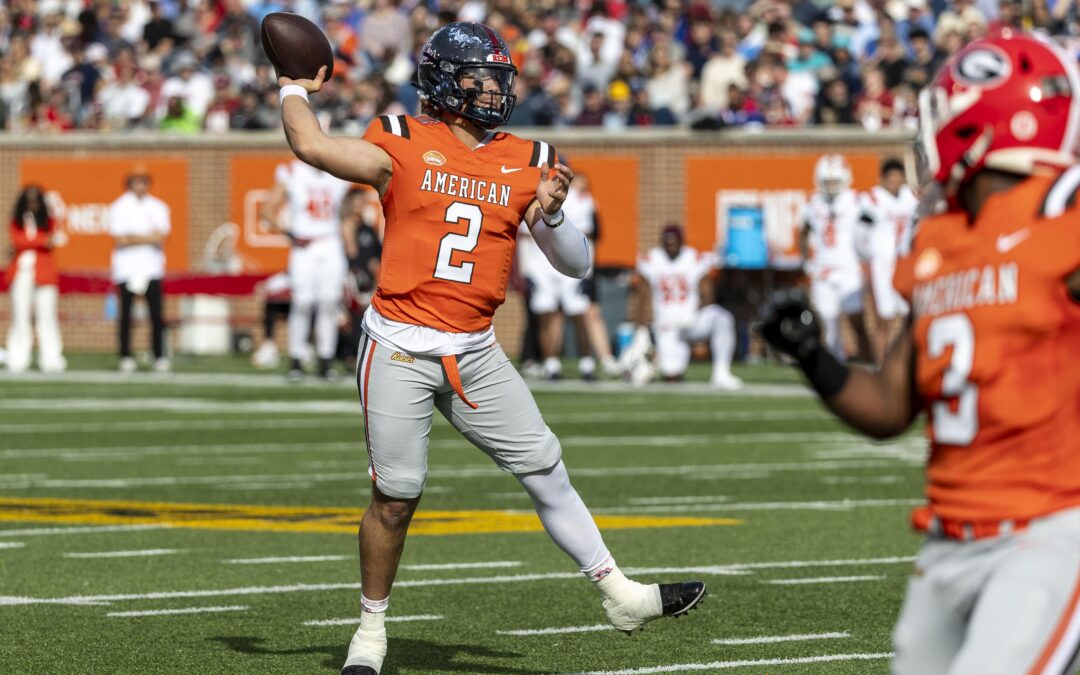 Ole Miss QB Jaxson Dart receives no consensus on NFL draft status after college football finale at Senior Bowl