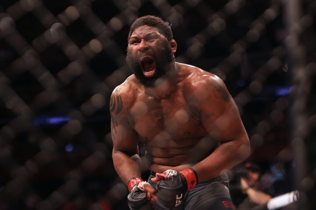 Curtis Blaydes vs. Rizvan Kuniev shifted from #UFCSeattle to #UFC313 in Las Vegas (via @MikeBohn)