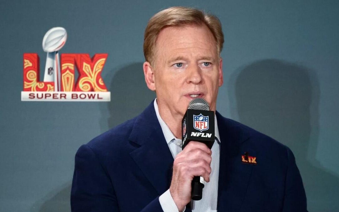 Super Bowl 2025: Roger Goodell addresses potential 18-game season, Tom Brady, Justin Tucker, diversity hiring