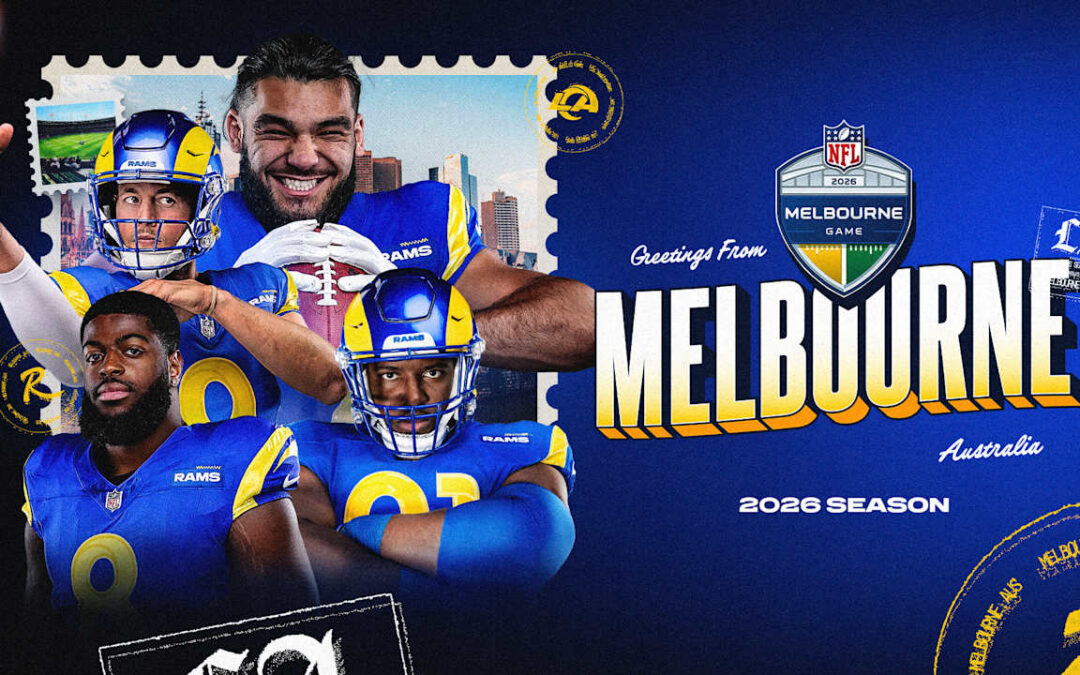 Los Angeles Rams announced as designated team for first ever NFL regular season game in Australia in 2026