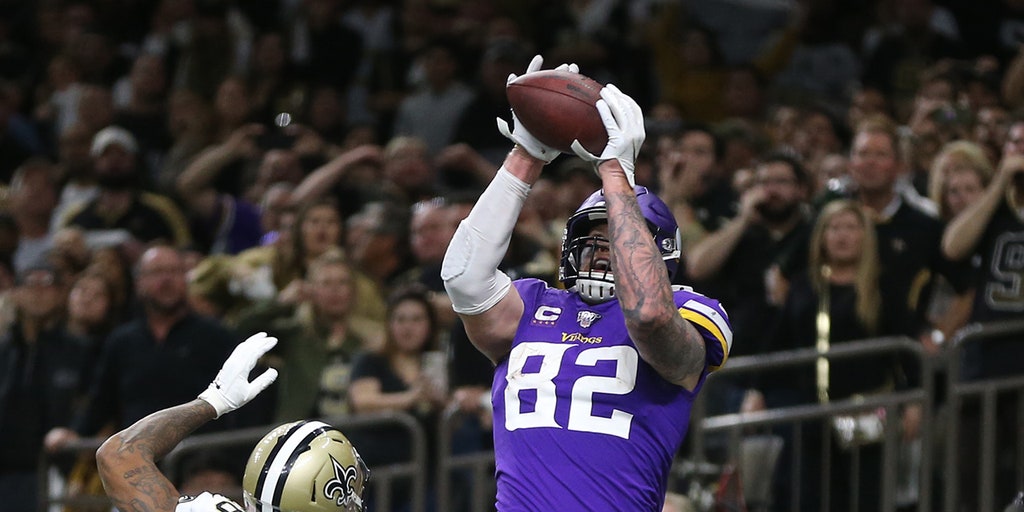 Ex-NFL player Kyle Rudolph discusses Vikings’ QB decision, referees, the Super Bowl and NFL Draft giveaways