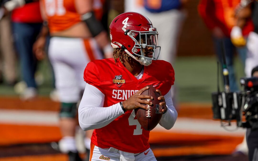 Jalen Milroe Disappoints NFL Fans, Jaxson Dart Gets Mixed Reviews at 2025 Senior Bowl