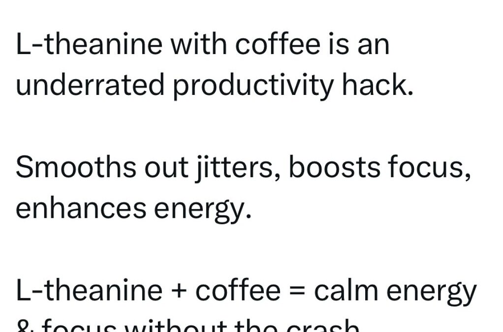 To get discounts on L-theanine check out the Fullscript link in my bio. Once you create an account scroll to the very bo…
