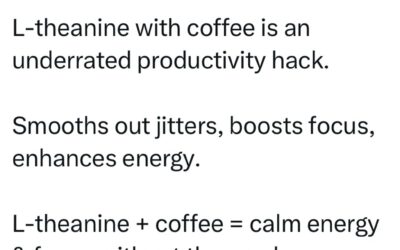 To get discounts on L-theanine check out the Fullscript link in my bio. Once you create an account scroll to the very bo…