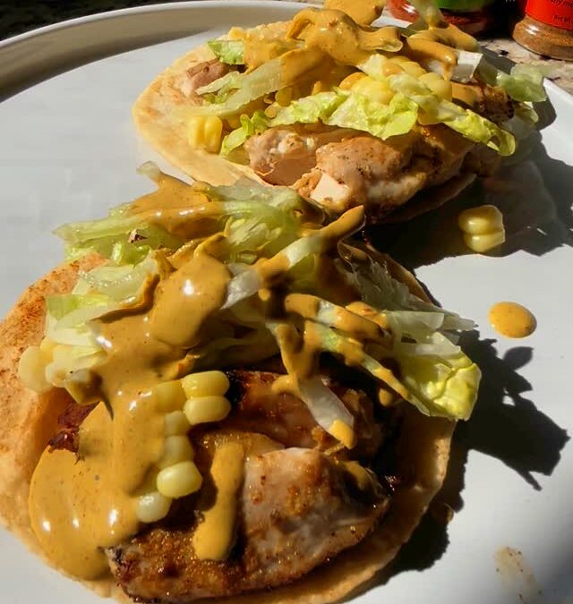 I’m using @danosseasoning to take these tacos up a notch! Summer Taco Recipe: Chicken thighs @danosseasoning taco season…