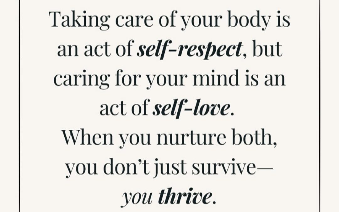 ✨Nurturing Your Body and Mind is the Ultimate Self-Care✨ ✔️Taking care of your body = Self-Respect • Fueling your body w…
