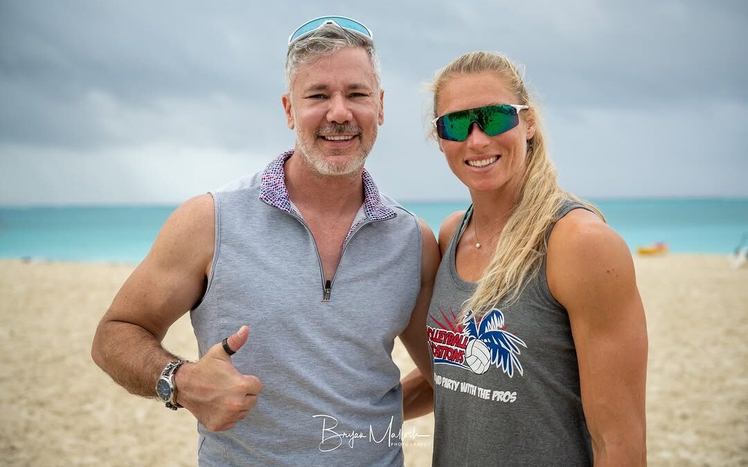 Great people, good volleyball, and an unreal beach! Not a bad way to spend the week!🤗