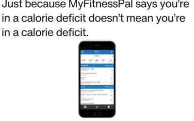 Oftentimes, people will tell me they’re eating in a calorie deficit and not losing weight.⁣ ⁣ People who say this usuall…