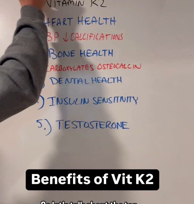 If you want to see the D3/K2 and Super K supplements I take check out the Fullscript link in my bio 👉 @drjamesdinic.