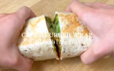 Say “YUM” if you would eat this CHEESEBURGER WRAP 🍔🌯 by @sohonutrition This was another viral recipe for me this year …