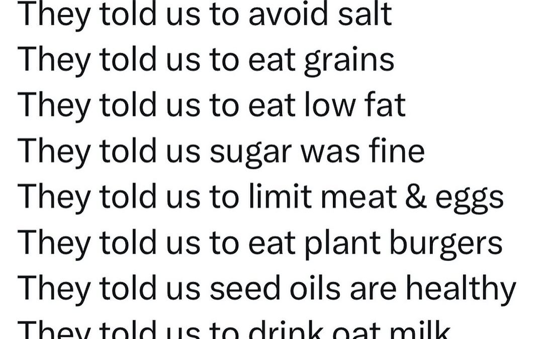 They lied! Drop a 💯 if you agree. 👉If you are looking for the ultimate guide to weight loss and eating healthy check o…