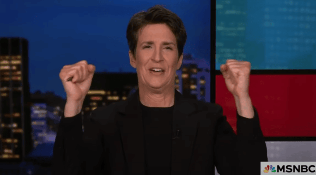 ‘Womp womp’: MSNBC’s Rachel Maddow mocks Trump as forgery scandal blows up massive deal