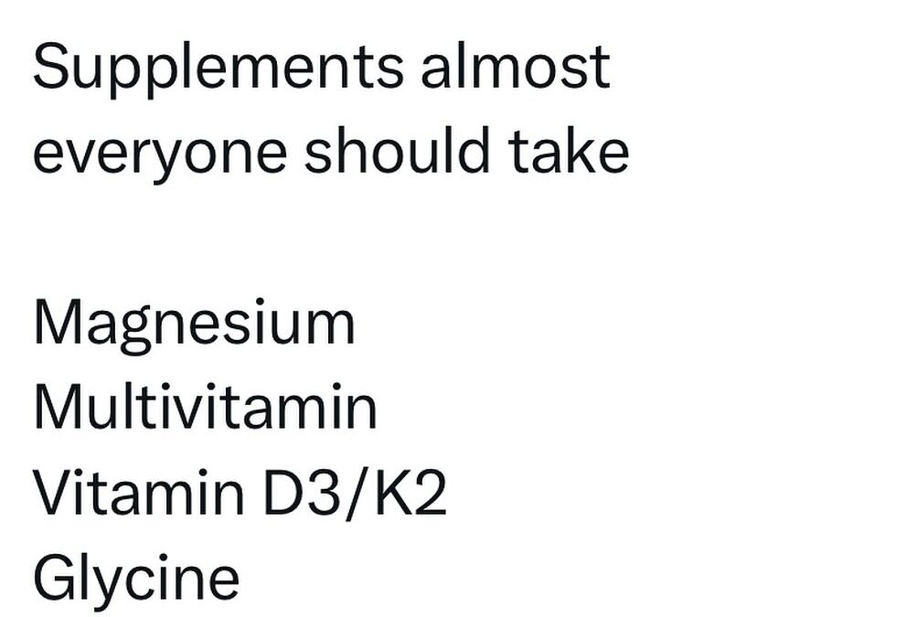 The best multivitamin/mineral = @im8health Daily Ultimate Essentials. Code DRJAMES = 10% off and signing up for a subscr…