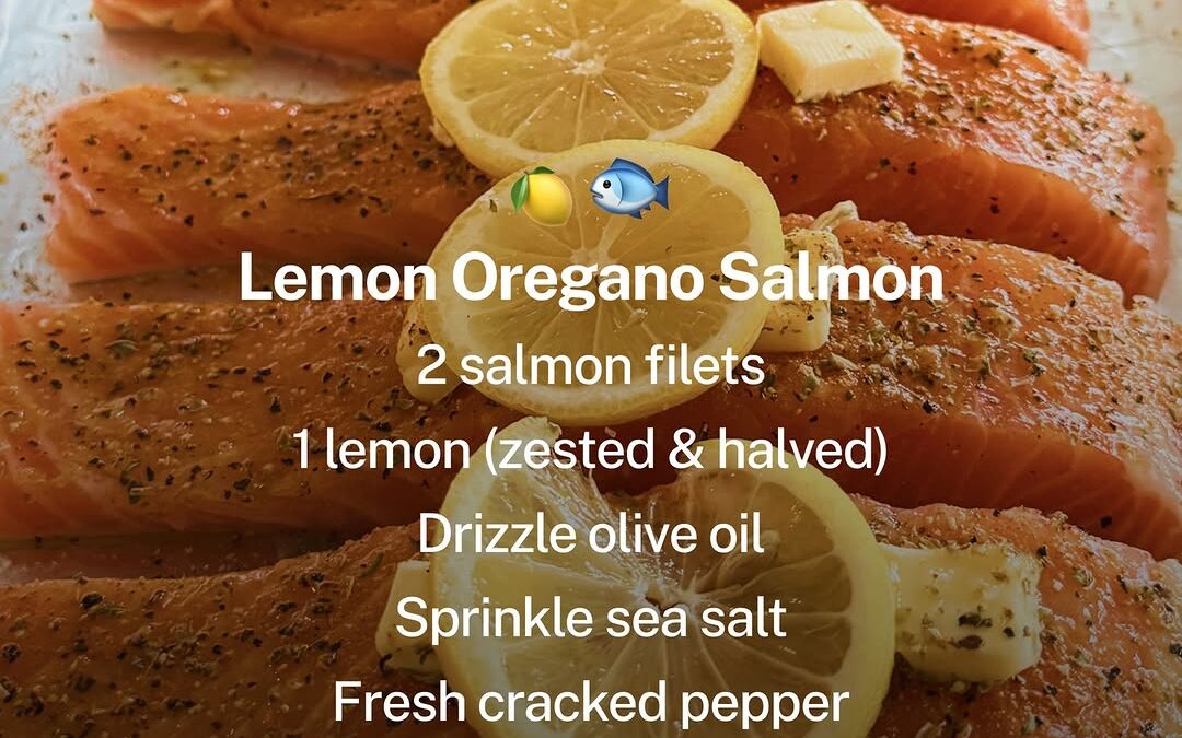 🐟✨ Fresh, flavorful, and oh-so-simple✨ This Baked Lemon Salmon recipe from IIN alum Maribel Fernandez is a must-try …