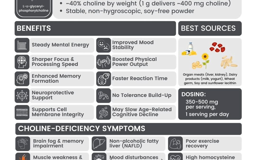 Most people don’t realize how critical choline is until their brain and body start slowing down. I was genuinely shocked…