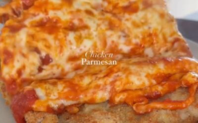 My favorite method for chicken parm✨by @maxiskitchen Chicken:▪️2 Large Chicken Breasts (~1+1/2 lb.)▪️Kosher Salt & Peppe…